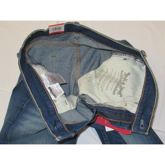 NWT Mens Levis 511 Slim Torrey Pine Stretch Denim 045111933 Blue Jeans 29/30 - Picture 7 of 8